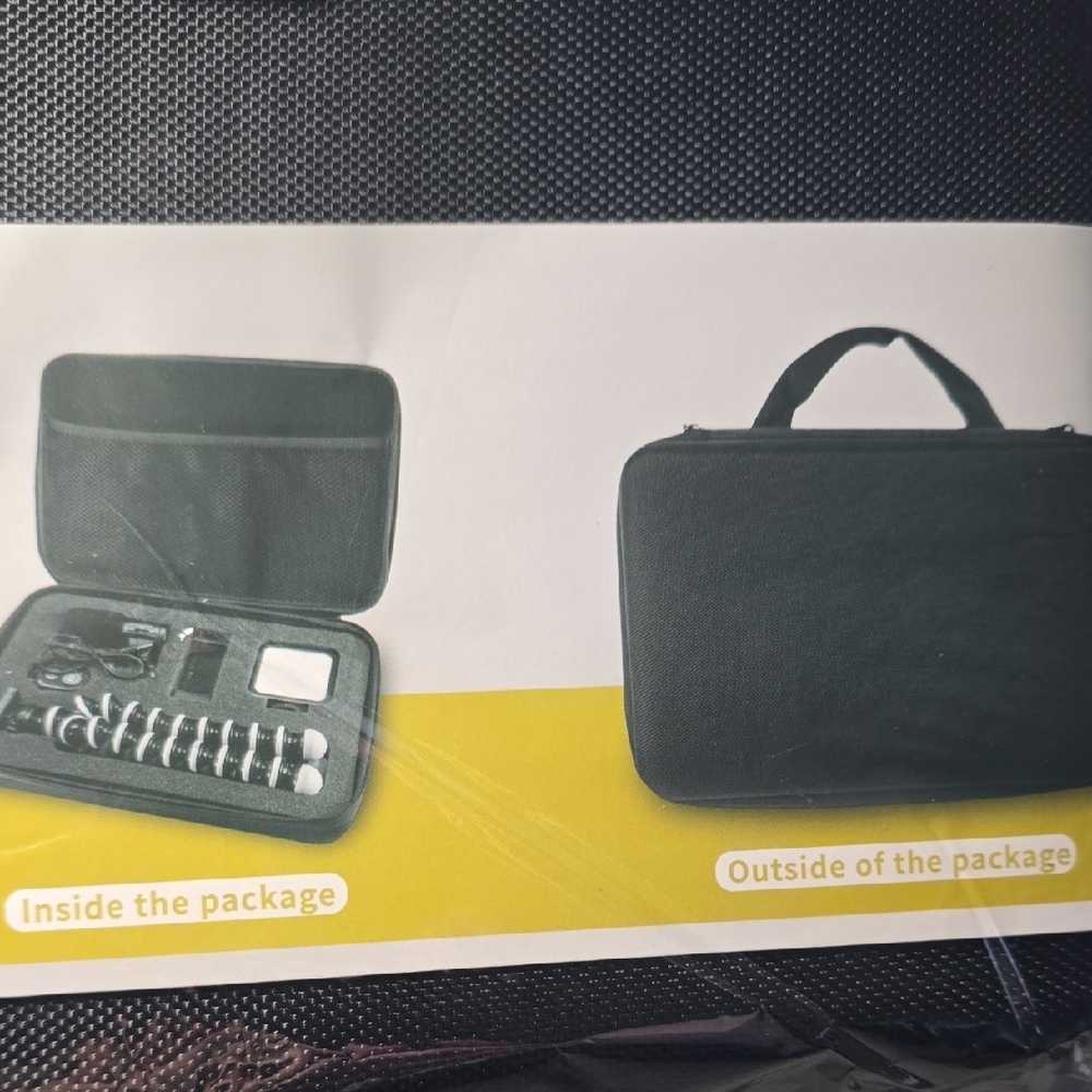 Black Camera Accessory Case - Picture 3 of 7